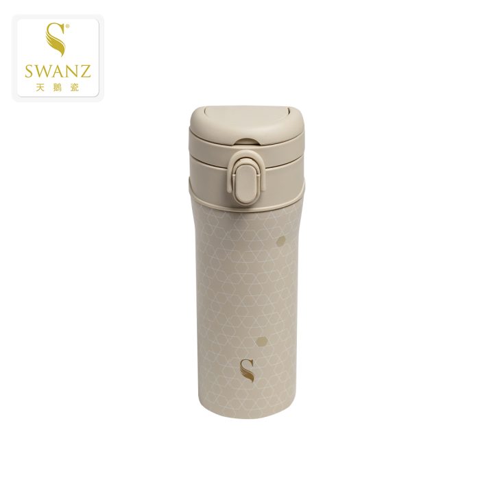 1-主圖1080x1080白底(S)090-設計款(S) 【SWANZ 天鵝瓷】淨瓷彈跳杯-設計款-550ML(S):圖片 1