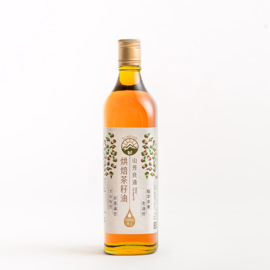 【山芳良油】烘焙茶籽油 600ml裝/250ml裝：圖片 1