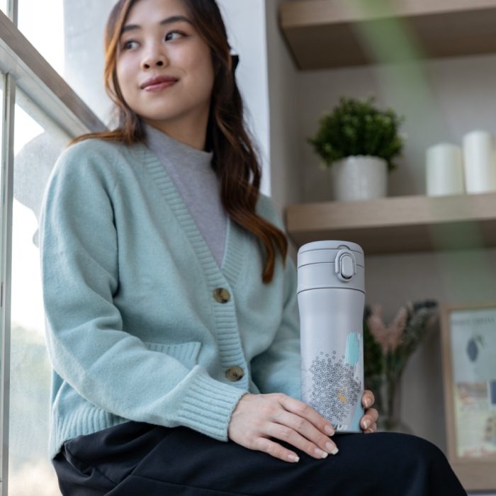 【SWANZ 天鵝瓷】淨瓷彈跳杯-設計款-700ML(M)：圖片 6