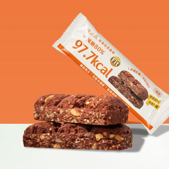 【暖之森】妳要的椰糖燕麥棒 核桃紅麴（奶素）8條/盒：圖片 2