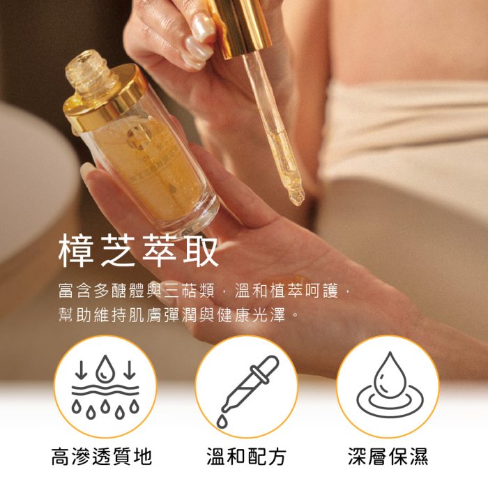 【雍大生技】樟芝三胜肽賦活露｜調理膚色深層補水：圖片 3