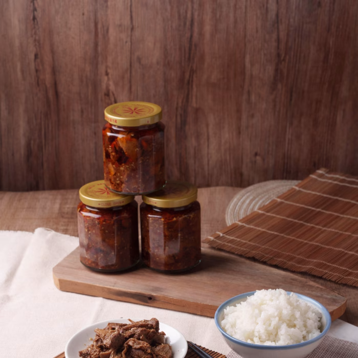 【青操食品】猴頭菇XO醬禮盒260g*6罐：圖片 1