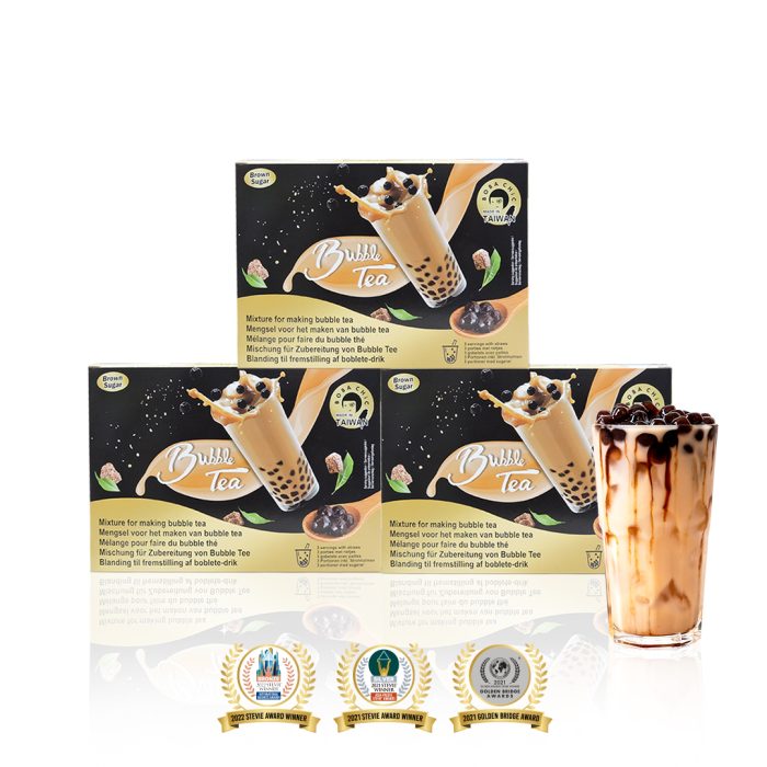 【徐可波BOBA CHiC】黑糖珍珠奶茶(3入/盒)：圖片 1