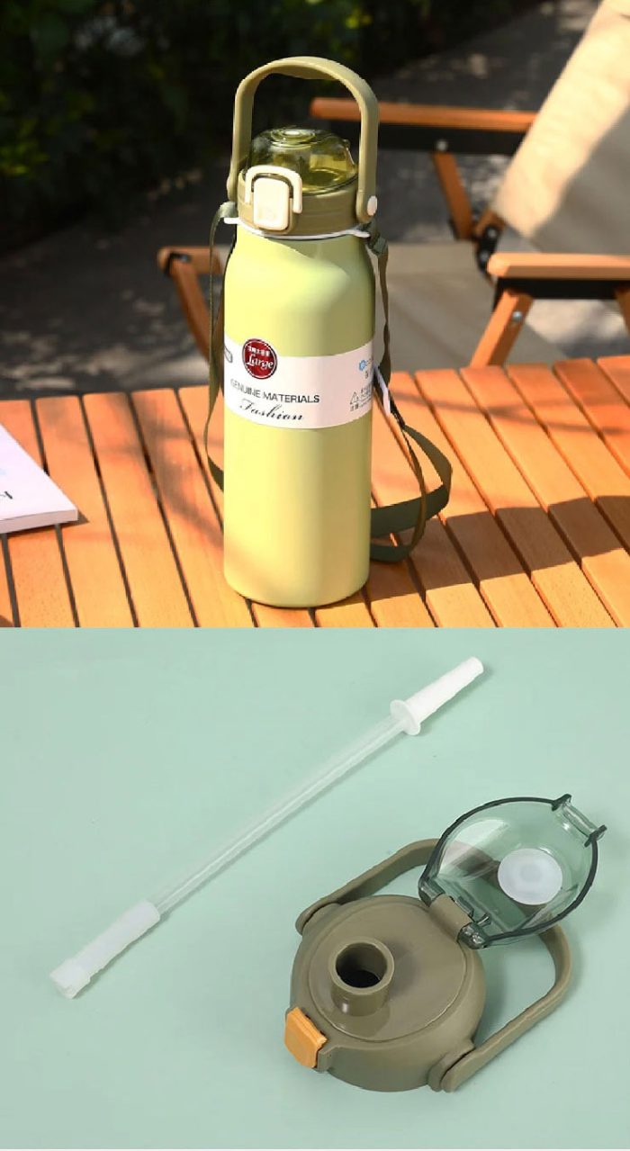 【美思夢生活館】樂美雅大容量保溫瓶1600ml(附吸管)(顏色隨機出貨)：圖片 4