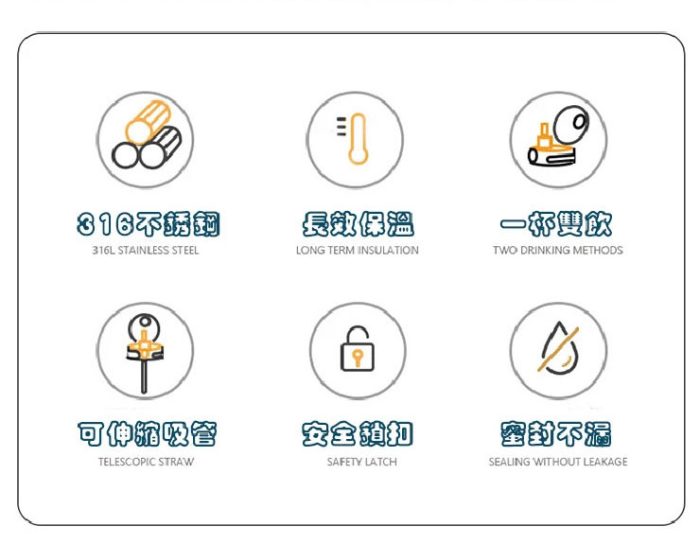 【美思夢生活館】樂美雅大容量保溫瓶1600ml(附吸管)(顏色隨機出貨)：圖片 8