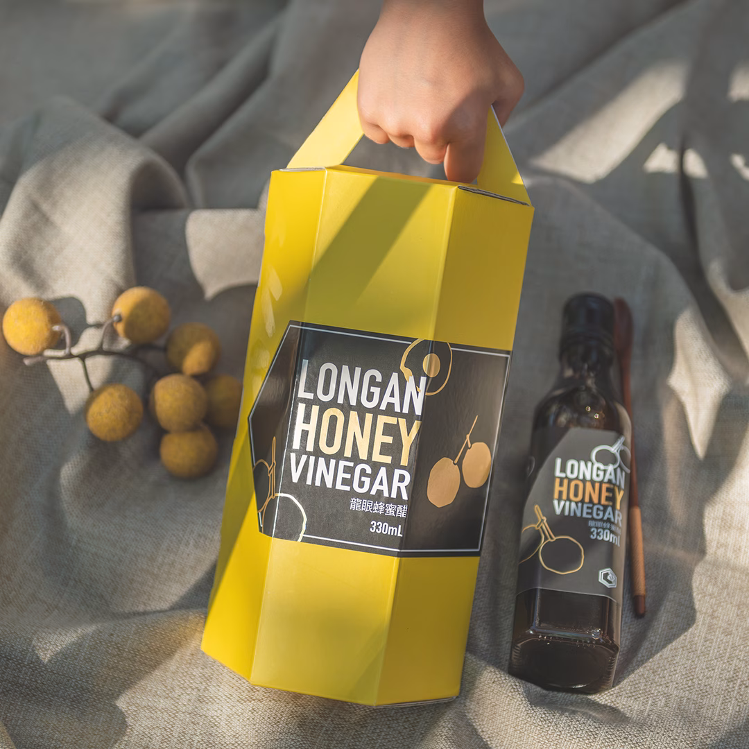 蜂蜜醋禮盒-1080 【尋尋覓蜜】蜂蜜醋禮盒 (純蜂蜜釀造醋.日式木杓):圖片 1
