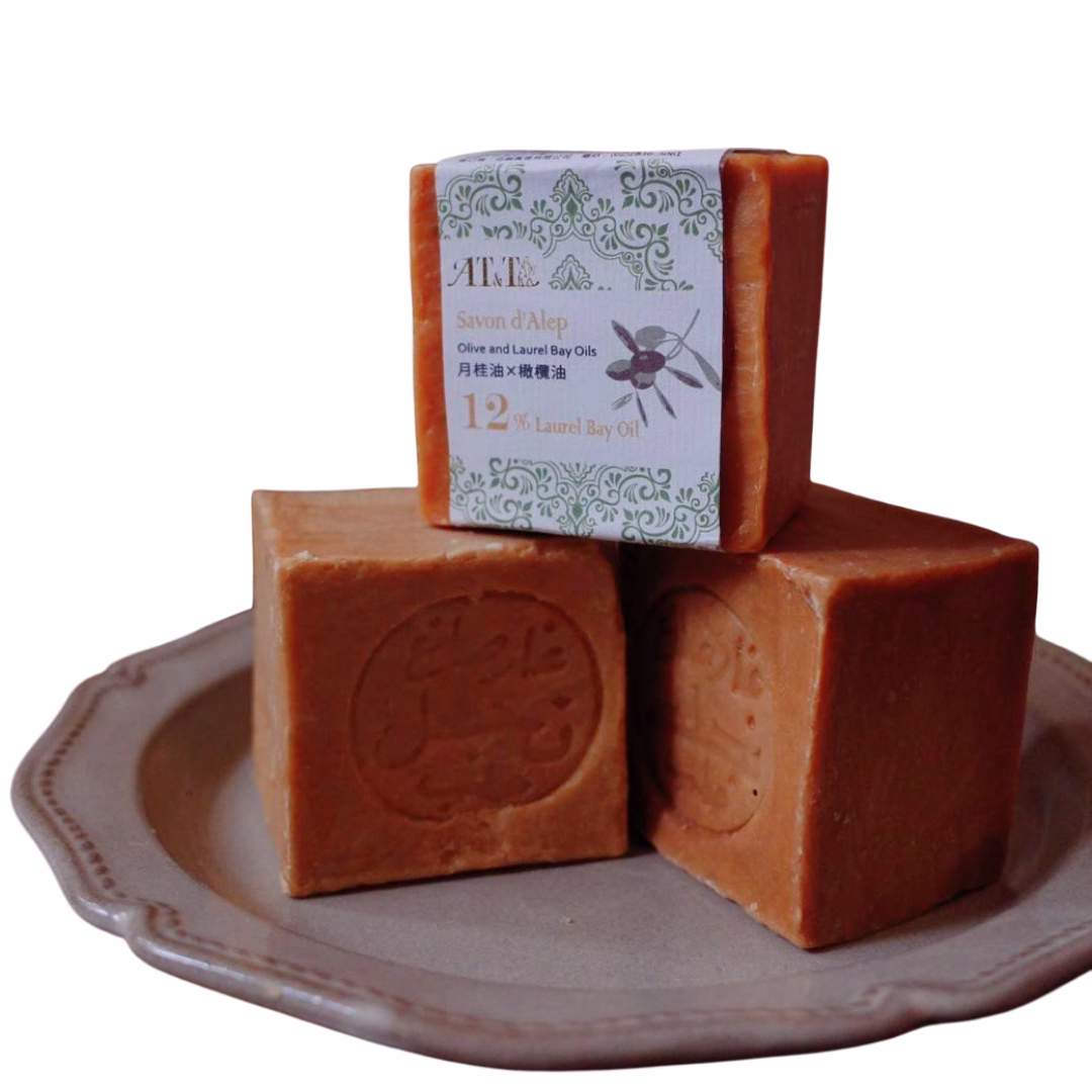 【AT&T】阿勒坡古皂-傳統系列 12% 月桂油古皂190g：圖片 1