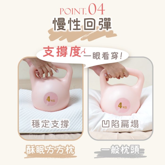 【純好眠】酥眠方方枕芯：圖片 5