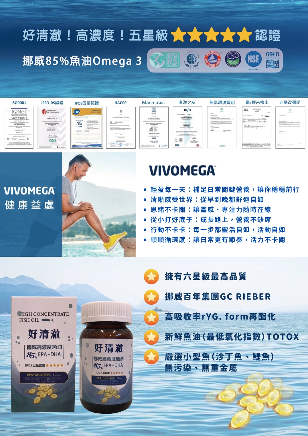 InMARCH茵瑪奇-85%好清澈魚油膠囊