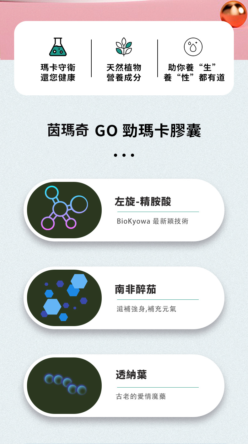 InMARCH茵瑪奇-美國瑪卡GO勁膠囊