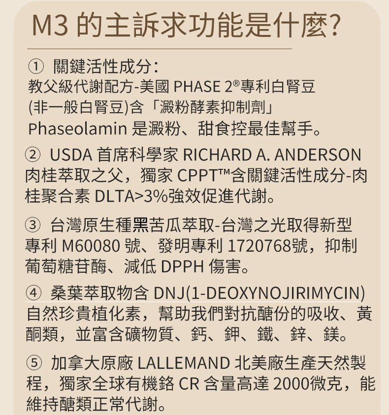 InMARCH茵瑪奇-美國專利白腎豆肉桂M3穩醣膠囊