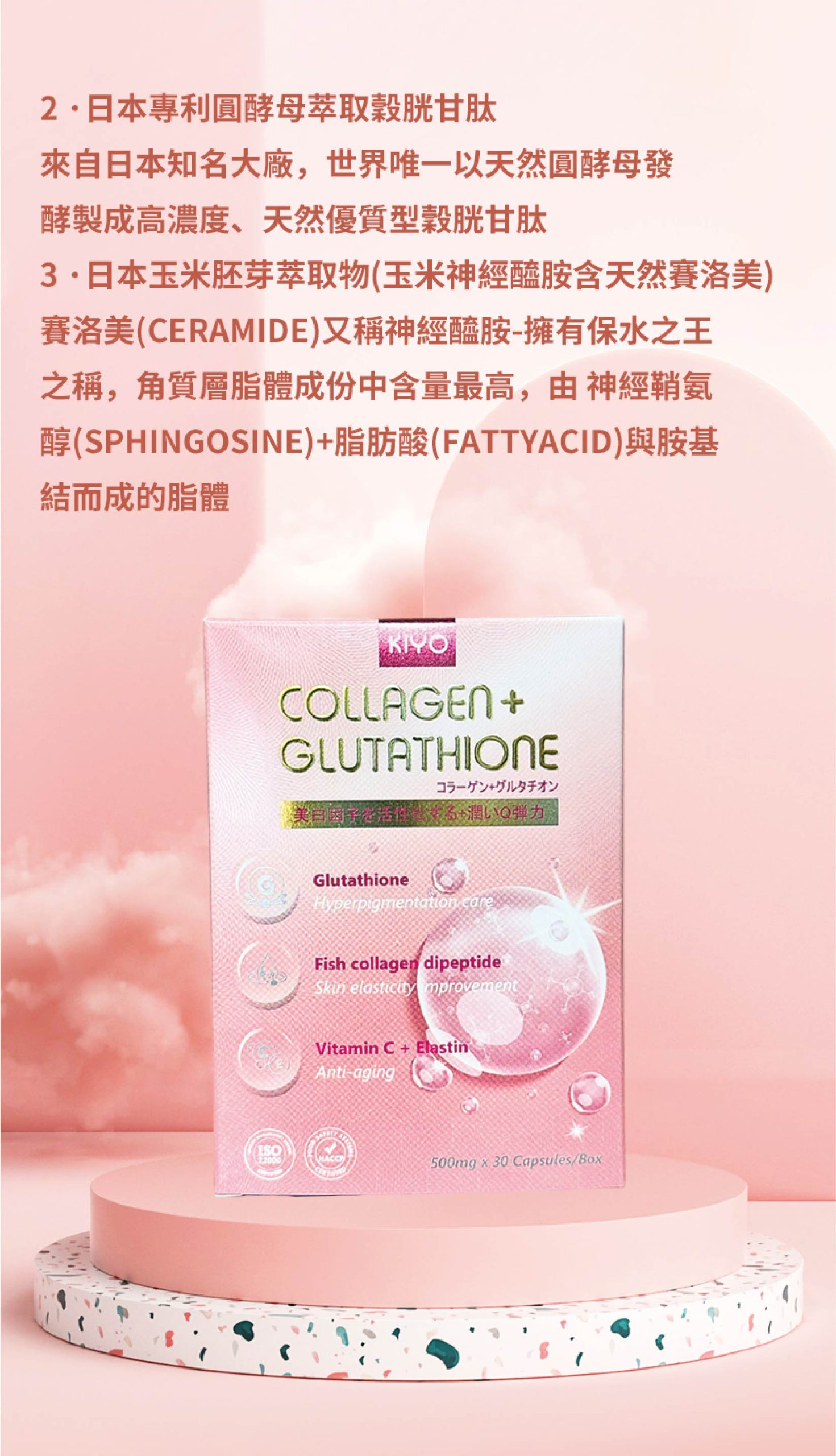 InMARCH茵瑪奇-穀胱甘肽青春膠囊