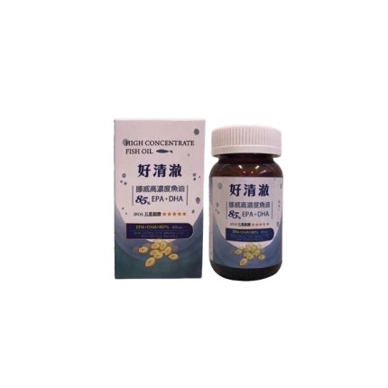 【InMARCH茵瑪奇】85%好清澈魚油膠囊(60顆/瓶)