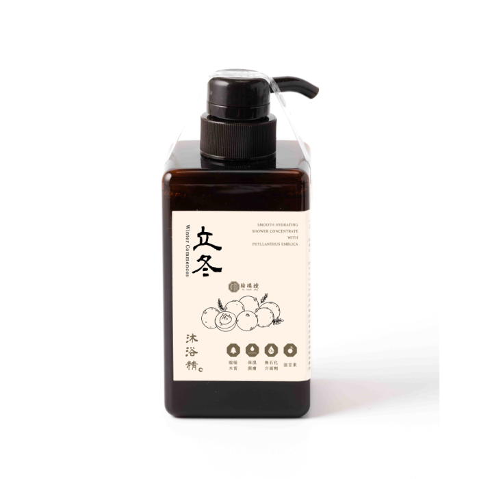 【榆端鏡】立冬 油甘果 保濕潤膚沐浴精 450ml：圖片 1