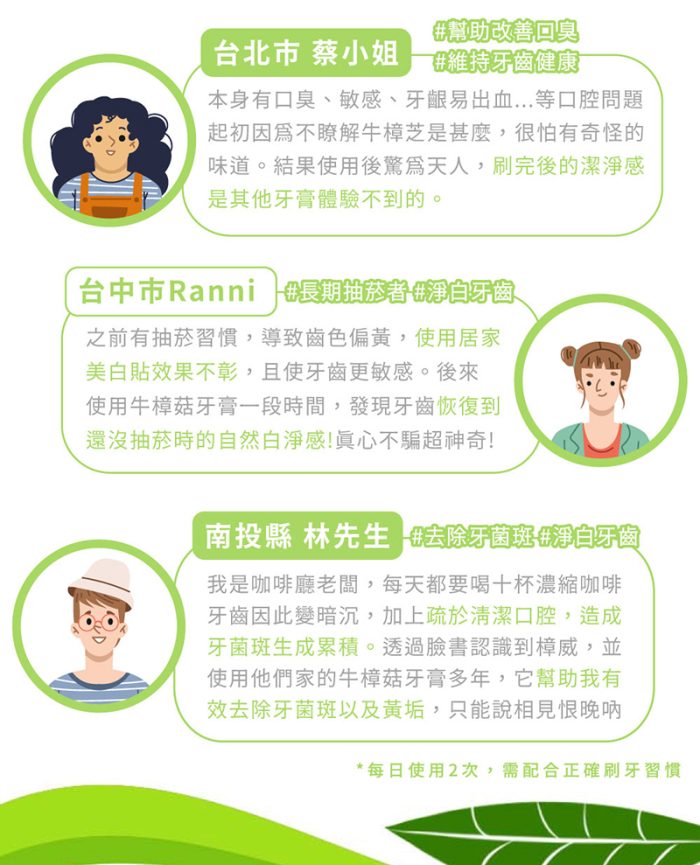 【樟威嚴選】牛樟菇牙膏x5入(120g/支)：圖片 11