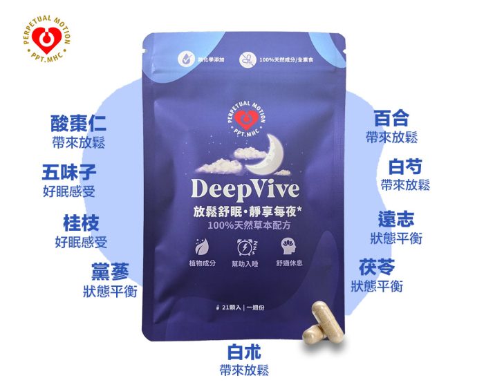 【永動機健康】夜舒眠 夜寧保健膠囊｜酸棗仁12合一草本 全植物溫和不依賴｜放鬆入睡 x 有感休息 一週精神抖擻｜每包21顆：圖片 4