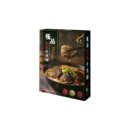 【牛店】極品紅燒牛肉麵 3盒組 牛肉麵料理包天花板