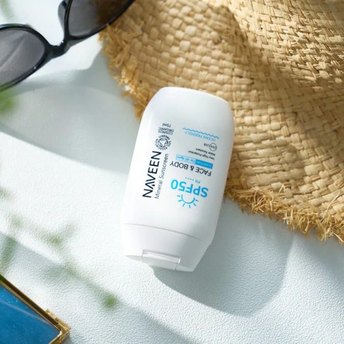 【NAVEEN】輕透抗汗物理防曬乳 SPF50 PA++++：圖片 2