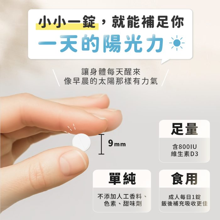 【德創生技】維生素D3 (有助維持骨骼、神經、肌肉健康)：圖片 7