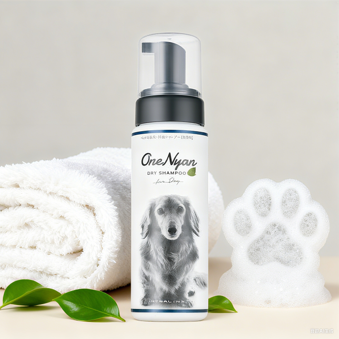 【大逸】狗狗用乾洗慕斯 OneNyan 泡沫乾洗澡 遛狗外出必備 ❤ 天然活性氨基酸核心_敏感肌適用 ★天然不刺激 免沖洗 舔食沒問題：圖片 2