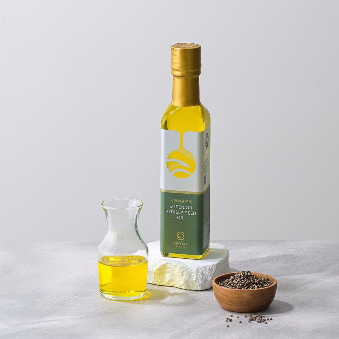 好日籽頂級紫蘇籽油 【好日籽】好日籽100%鮮榨頂級紫蘇籽油250ml:圖片 1